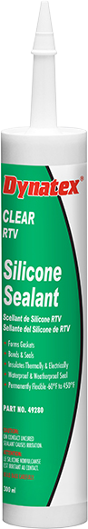 Dynatex&reg; Industrial Silicone Sealants - Clear - Q1